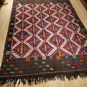 Vintage Anatolian Cicim Kilim   143x206 cm