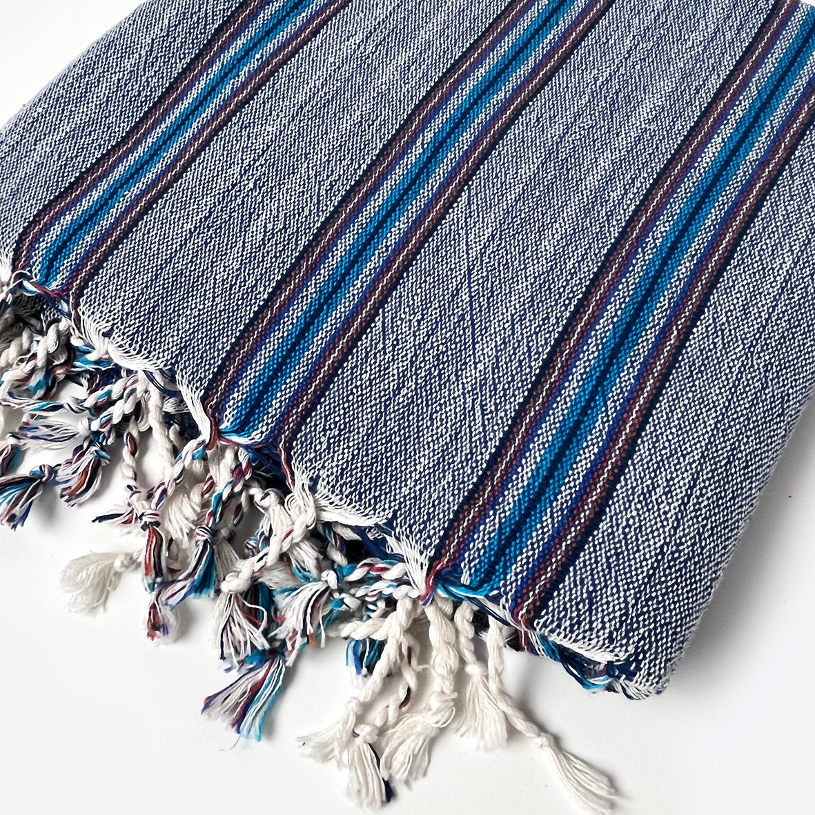 Striped Blue Peshtemal