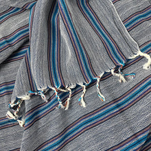 Lade das Bild in den Galerie-Viewer, Striped Blue Peshtemal
