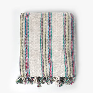 Striped Cream Eye Peshtemal