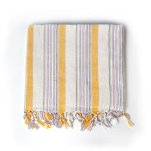 Lade das Bild in den Galerie-Viewer, Striped Sunshine Peshtemal
