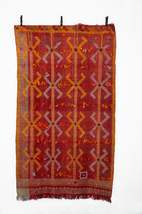 Vintage Anatolian Kilim   133x237 cm .